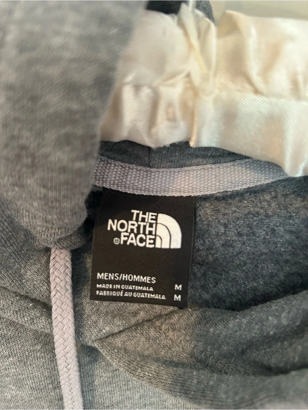 The North Face soft gray